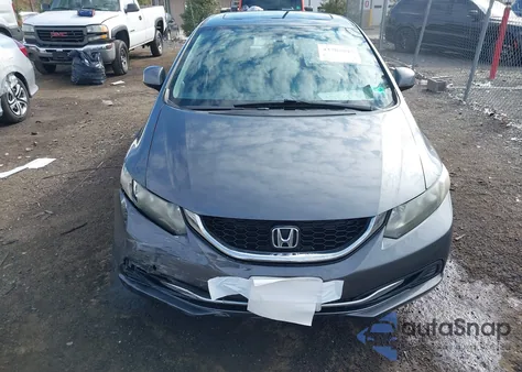 2013 Honda Civic Ex from USA, damaged, VIN 19XFB2F87DE215692